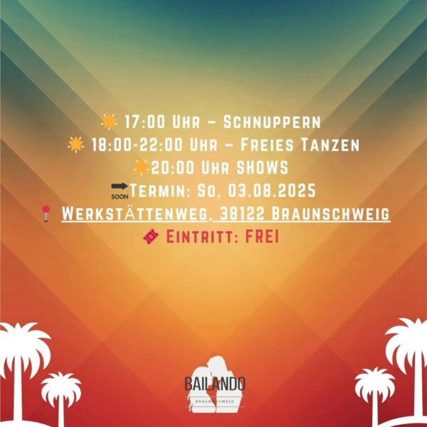 Bachateo Beach - So. 03.08.2025 inkl. Schnuppern  - OHNE ANMELDUNG – Bild 3