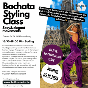 Geschützt: Bachata Styling Class –  Sonntag 05.10.2025