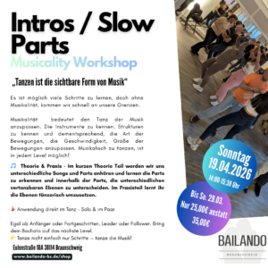 Musicality Workshop – Intros