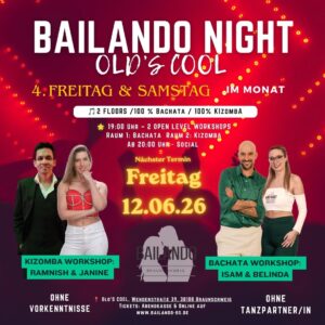 Bailando Night – Old’s Cool (incl. Open Level Workshops)