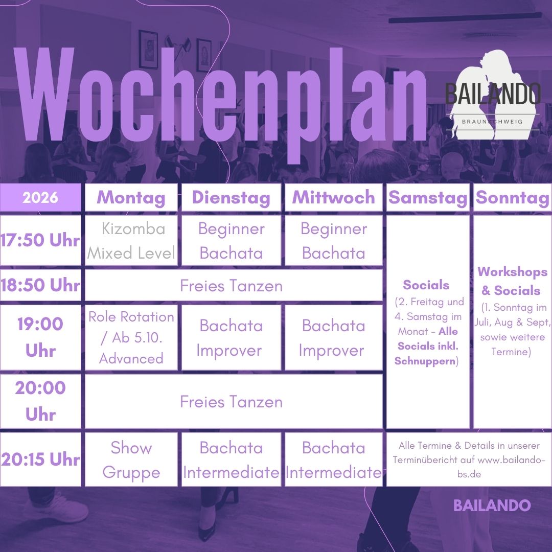 Bachata Improver – 3 Monate – Bild 4