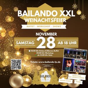 Bailando XXL – Weihnachtsfeier – Offen für jeden
