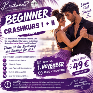 Beginner Crashkurs – 3h