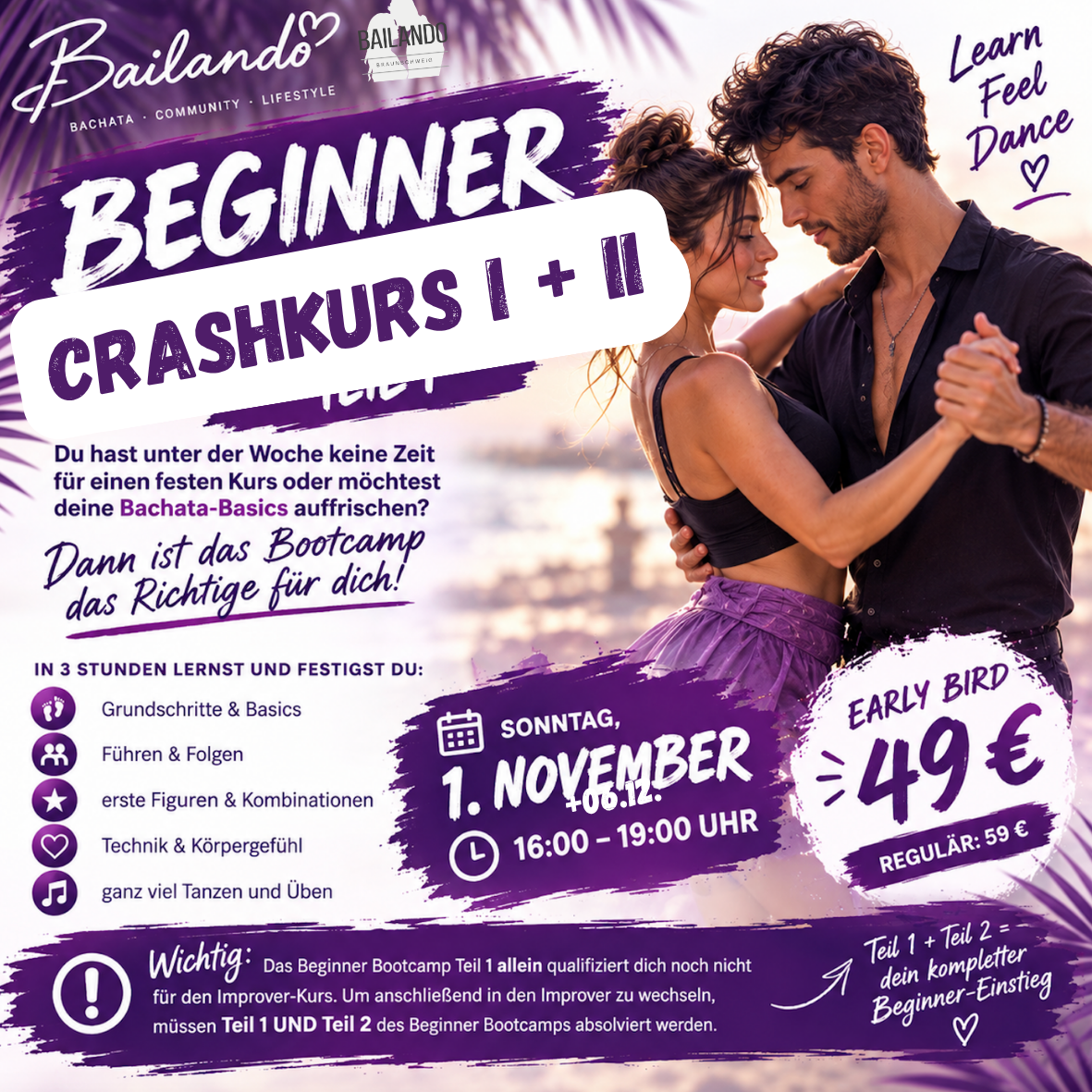 Beginner Crashkurs – 3h